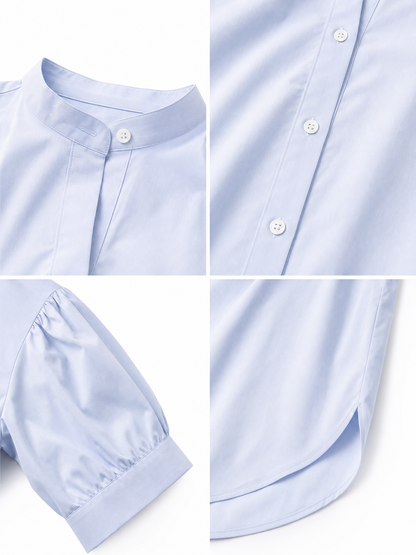 Vintage Fresh Minimalist Versatile Blouse