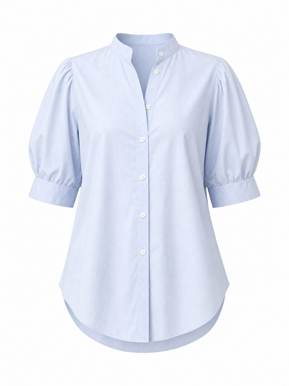 Vintage Fresh Minimalist Versatile Blouse