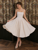 Vintage Swing Cami Dress & Blazer Two-Piece Set