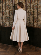 Vintage Swing Cami Dress & Blazer Two-Piece Set