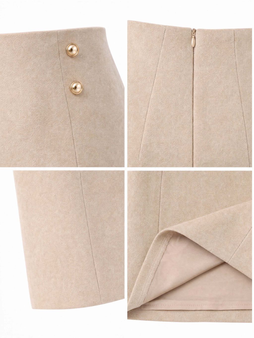 Retro Cape Sleeve Two‑Piece Outfit Pencil Midi Skirt