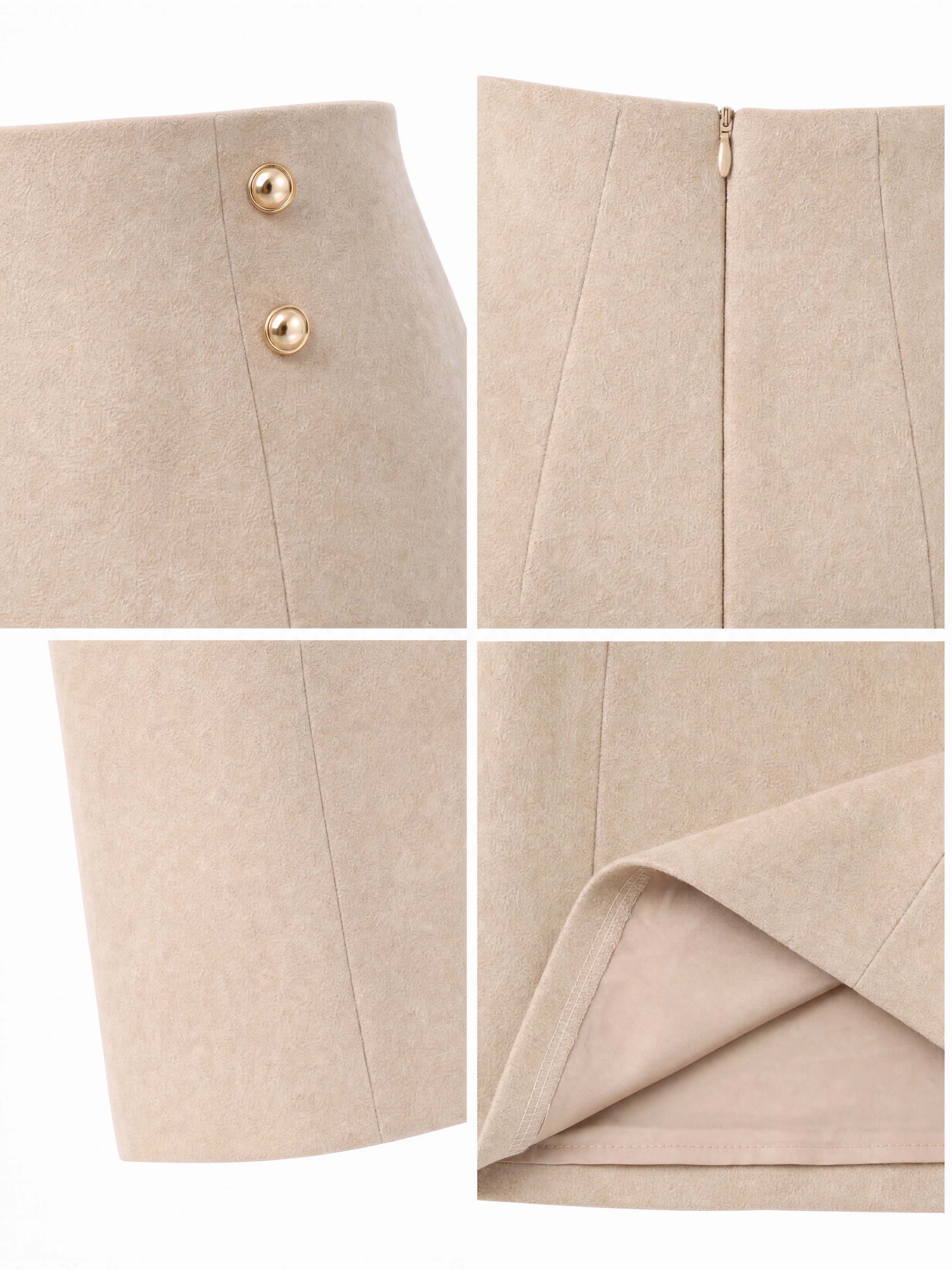 Retro Cape Sleeve Two‑Piece Outfit Pencil Midi Skirt