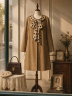 Vintage Camel Relaxed Long Coat
