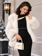 Vintage Faux Fur Overcoat