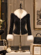 Vintage Faux Suede Jacket