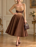 Vintage Ombre Midi Knit Dress