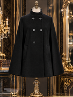 Vintage Double Breasted Cape Coat
