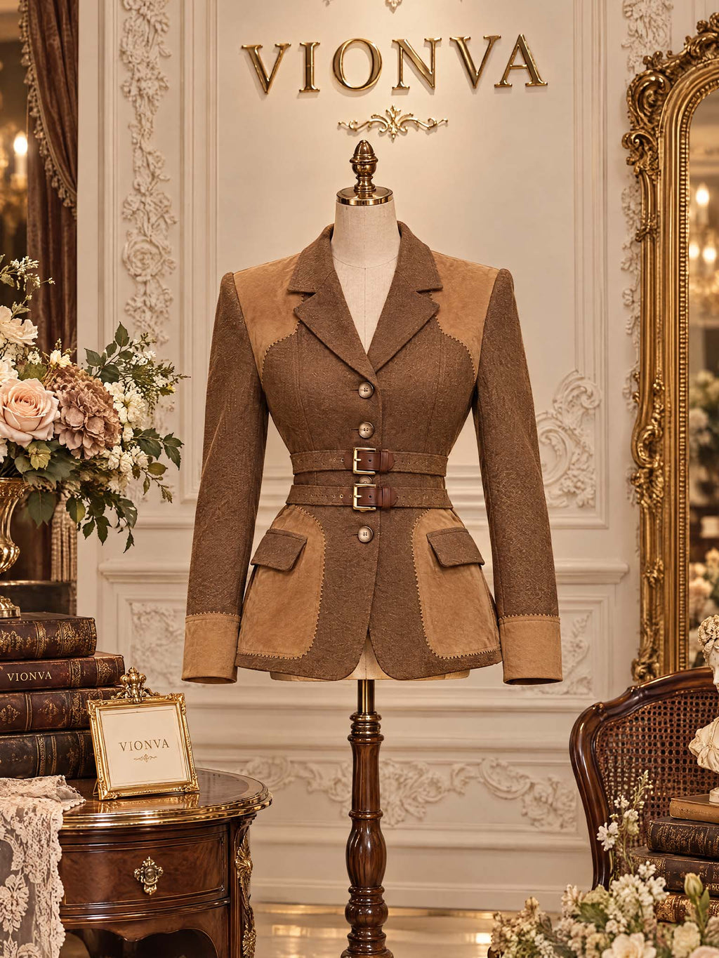 Vintage Suede Hunting Jacket