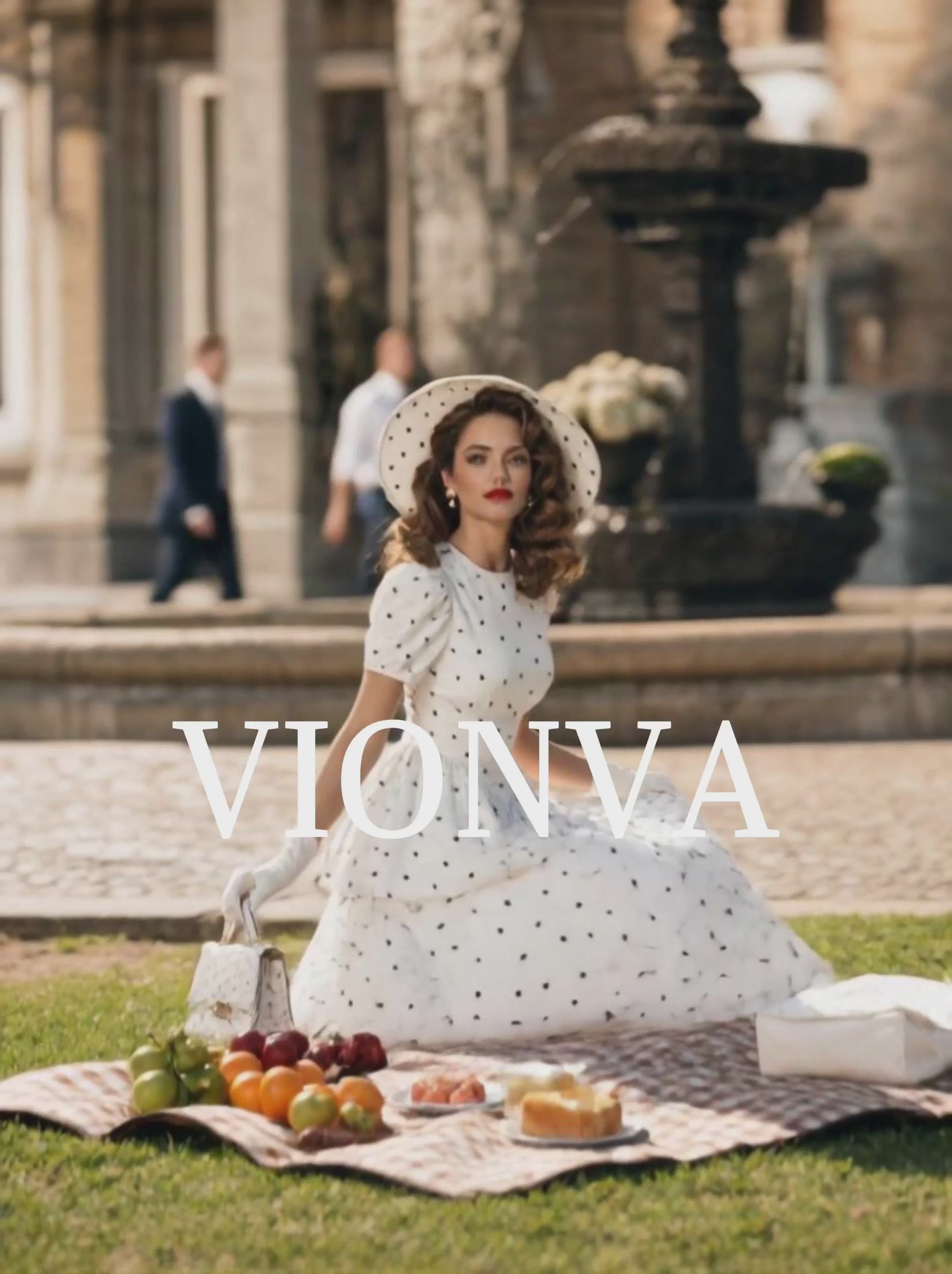 Vintage Hepburn Puff Sleeve Ruffle Waist White Shirt Midi Dress
