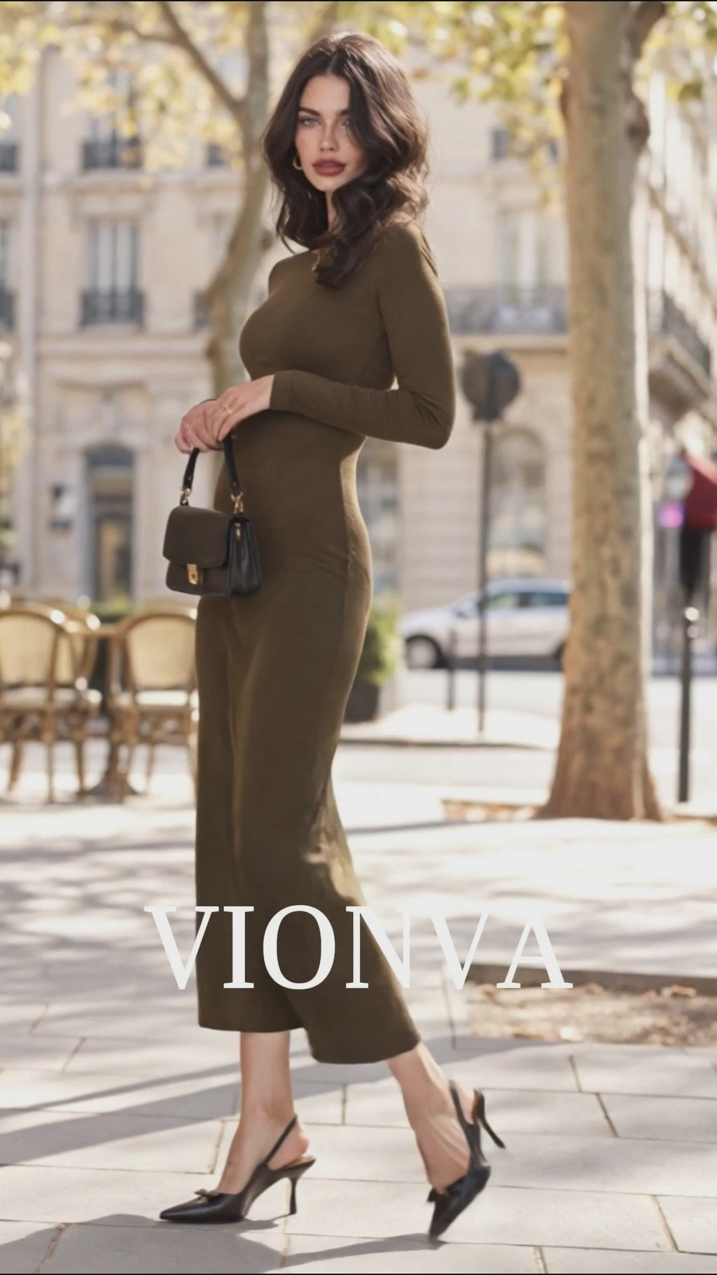 Vintage Slim Fit Elegant Off Shoulder Waist Cinched Midi Dress